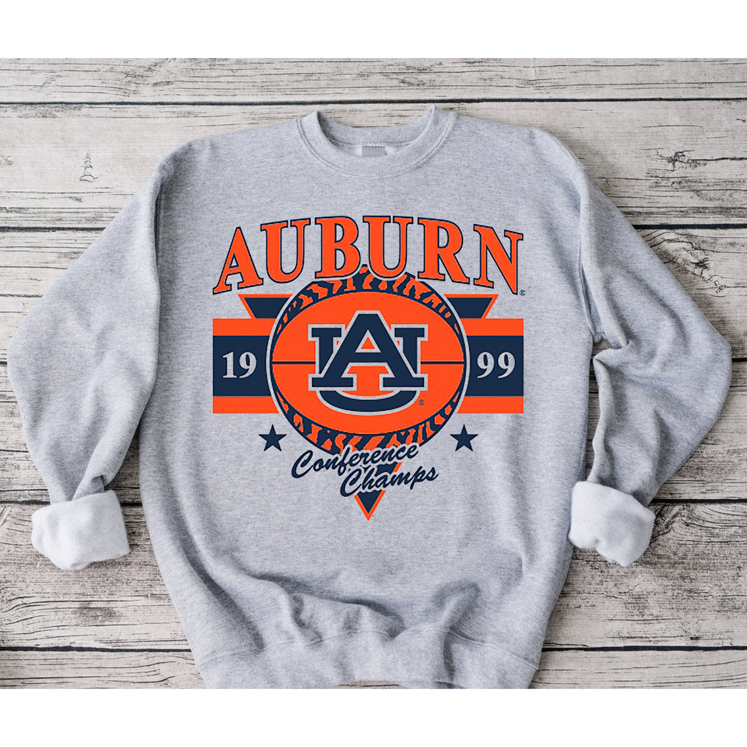 Auburn Basketball 1999 Conference Champs Tee with Two Fan Gift Options