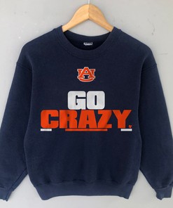Auburn Football Go Crazy Shirt with Fan Gift Option
