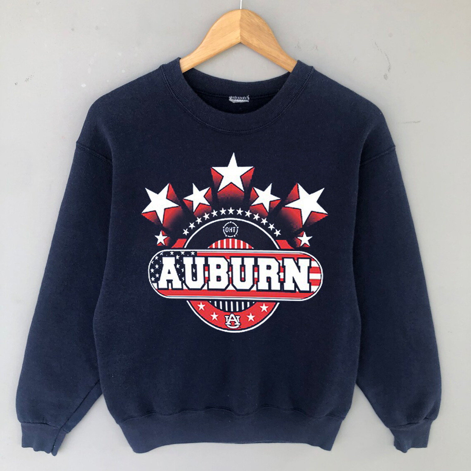 Auburn Tigers Colosseum 4th Of July Stars T-Shirt with Fan Gift Option