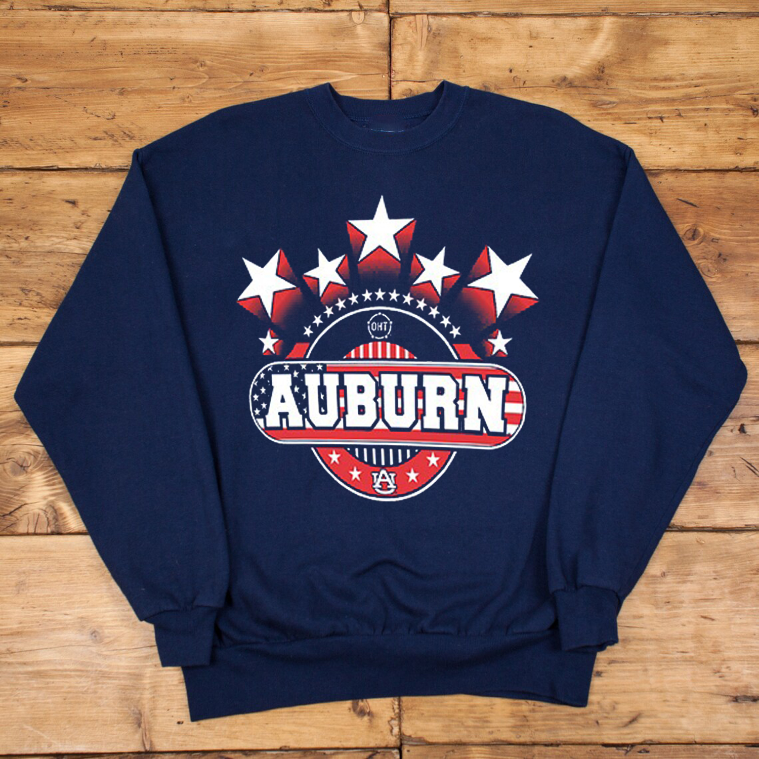 Auburn Tigers Colosseum 4th Of July Stars T-Shirt with Fan Gift Option