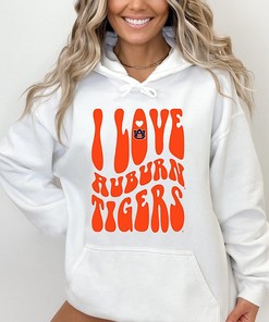 Auburn Tigers Love Sweatshirt with Fan Gift Option