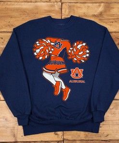 Auburn Tigers Pom Pom Cheer II Short Sleeve T-Shirt with Fan Gift Option