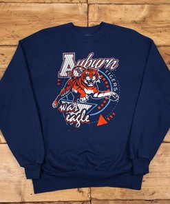 Auburn Tigers Vintage Throwback Comfort Colors T-Shirt with Fan Gift Option