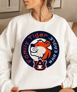 Auburn Tigers Youth Family Tiger T-Shirt with Two Fan Gift Options