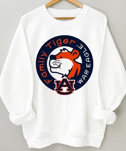 Auburn Tigers Youth Family Tiger T-Shirt with Two Fan Gift Options