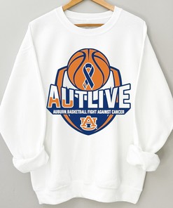 Autlive Auburn Basketball Fight Against Cancer Tee for Sports Fans with Fan Gift Option
