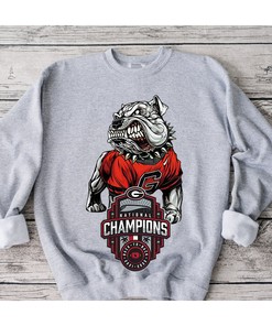 Back to Back National Championship Georgia Bulldogs Football Tee - NCAA Apparel for Fans