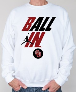 Ball In Oklahoma Sooners T-Shirt - NCAA Tee for Fans