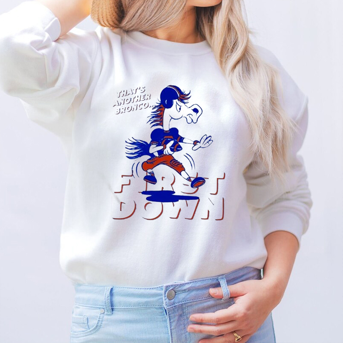 Boise State Broncos First Down T-Shirt - Perfect for Fans