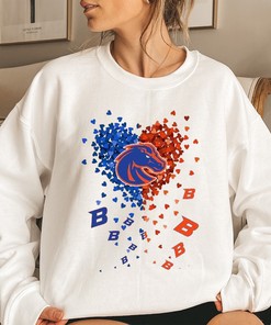 Boise State Broncos Heart T-Shirt - Show Your Love for the Team