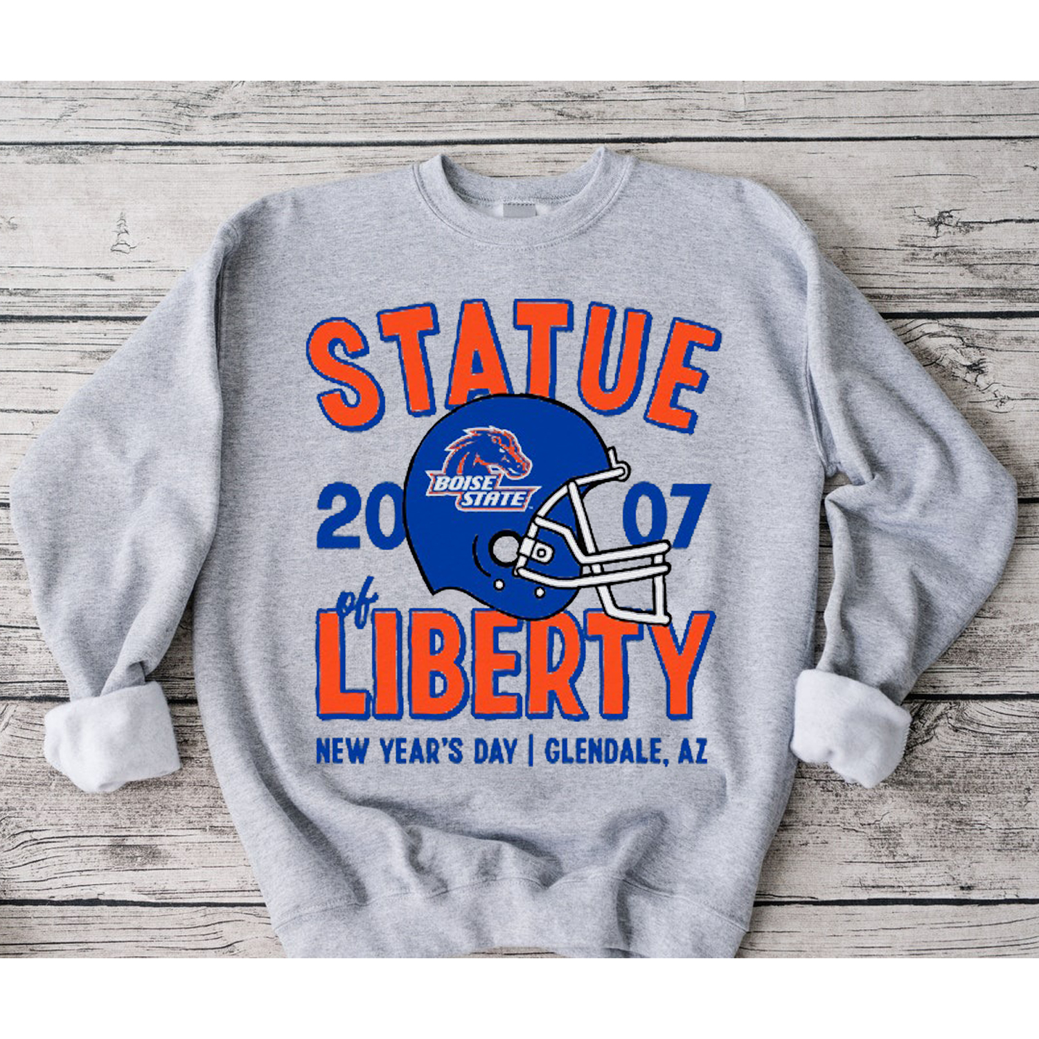 Boise State Statue of Liberty Vintage Tee, Perfect Fan Gift