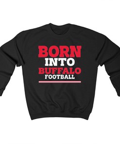 Born Into Buffalo Football Shirt, Buffalo Bills Fan Gear 2023