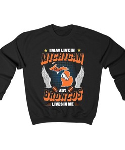 Broncos Lives in Me Tee, Perfect Gift for Broncos Lover