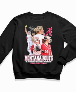 Celebrate The Greatest Athletes In Alabama History - Montana Fouts Tee