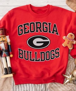 Champion Youth Red Circling Team Jersey Tee - Georgia Bulldogs Apparel for Kids