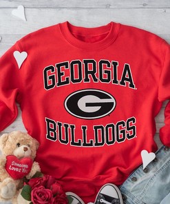 Champion Youth Red Circling Team Jersey Tee - Georgia Bulldogs Apparel for Kids