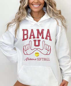 Cheer For Softball Team with Bama U Alabama Sweater