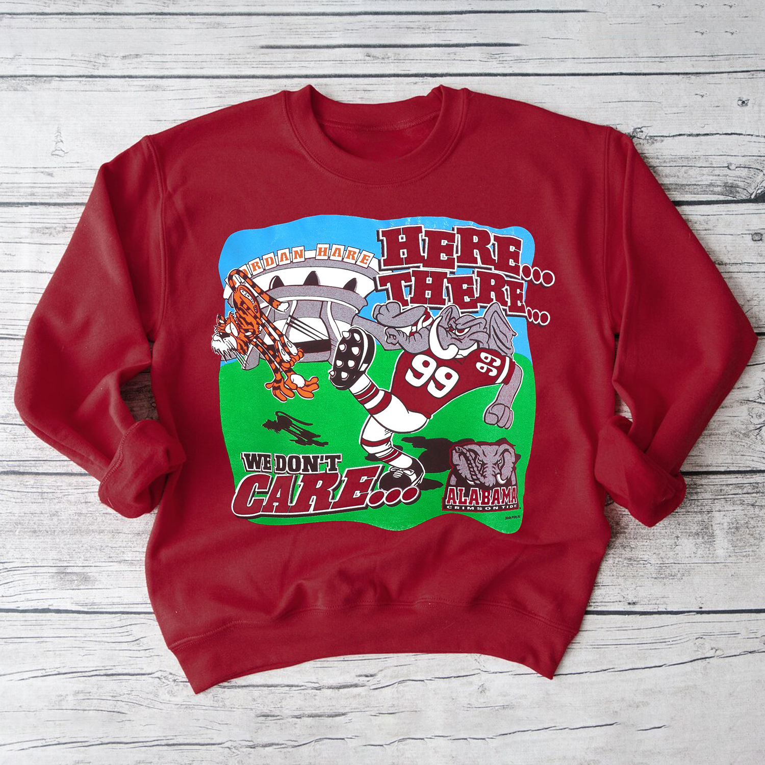 Cheer For Your Team with NCAA - Alabama Crimson Tide T-Shirt by Russell Athletic