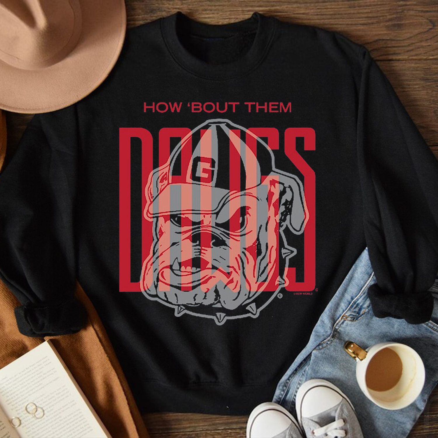 Classic Georgia Bulldogs T-Shirt - NCAA Apparel for Fans