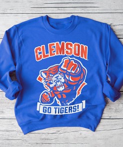 Clemson Tigers Champion Go Tigers Strong Mascot T-Shirt for Fans Gift