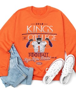 Clemson Tigers Football 2018 NCAA Crewneck Sweater Shirt for Fans Gift