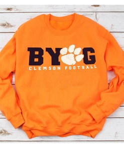 Clemson Tigers NCAA Football Crewneck Sweatshirt Shirt for Fans Gift