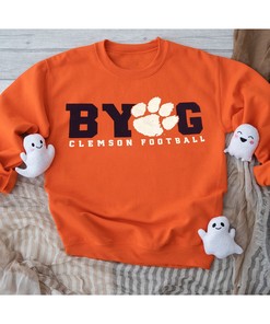 Clemson Tigers NCAA Football Crewneck Sweatshirt Shirt for Fans Gift