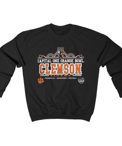 Clemson Tigers Orange Bowl Merchandise T-Shirt Sweatshirt Hoodie for Fans Gift