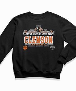 Clemson Tigers Orange Bowl Merchandise T-Shirt Sweatshirt Hoodie for Fans Gift
