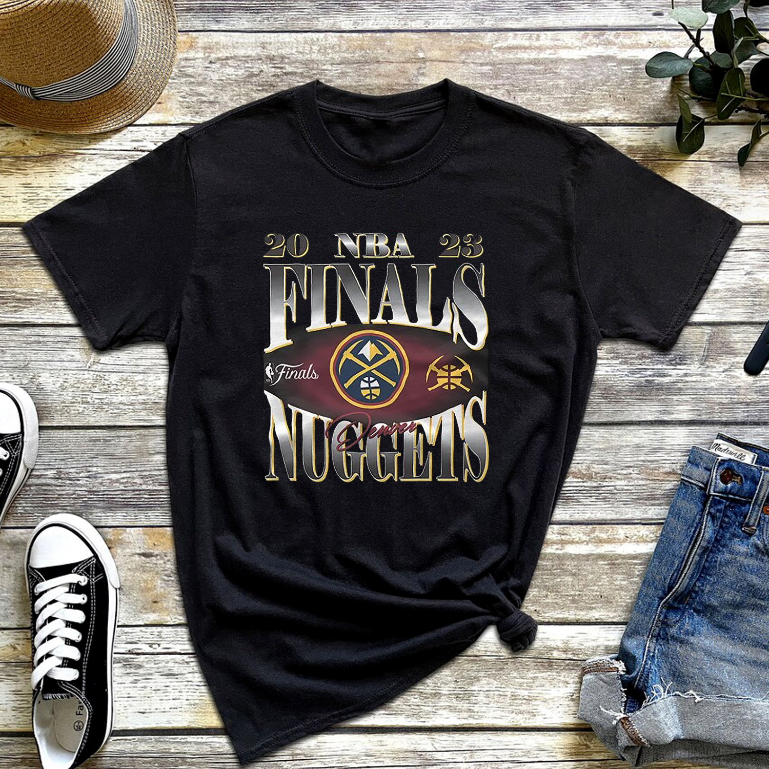 Denver Nuggets Shirt Nba 2023 Finals Tee - Unleash Your Nuggets Fandom - Image 2