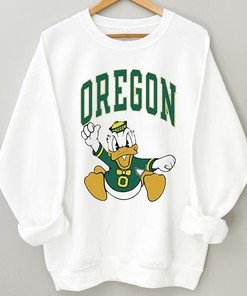 Donald Duck Oregon Ducks Vintage Style T-Shirt - Fan Gift Idea