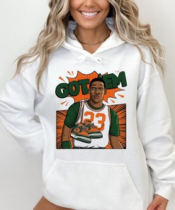 Dunk Low Miami Hurricanes MJ Pop Art Comic Unisex T-Shirt - NCAA Crewneck Sweater Hoodie