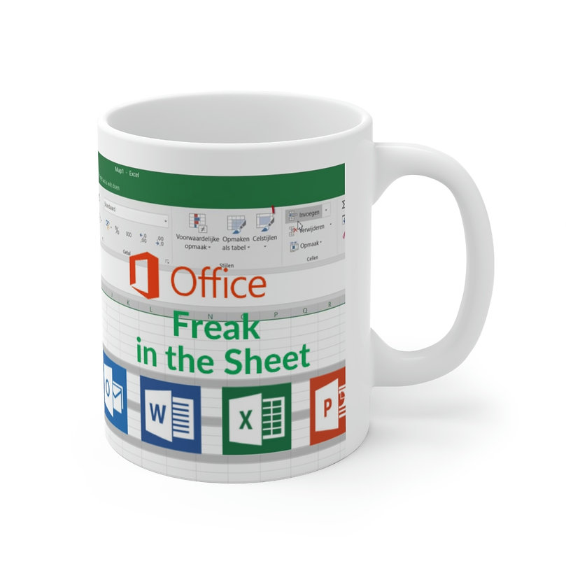 Excel Coffee Mug - Funny Freak in the Sheets Mug - Perfect Office Gift for Spreadsheet Lovers - Image 3