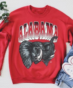 Feel The Comfort with NCAA - Alabama Crimson Tide Crew Neck Sweatshirt by Tultex