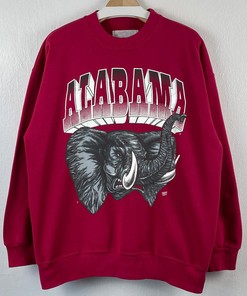 Feel The Comfort with NCAA - Alabama Crimson Tide Crew Neck Sweatshirt by Tultex