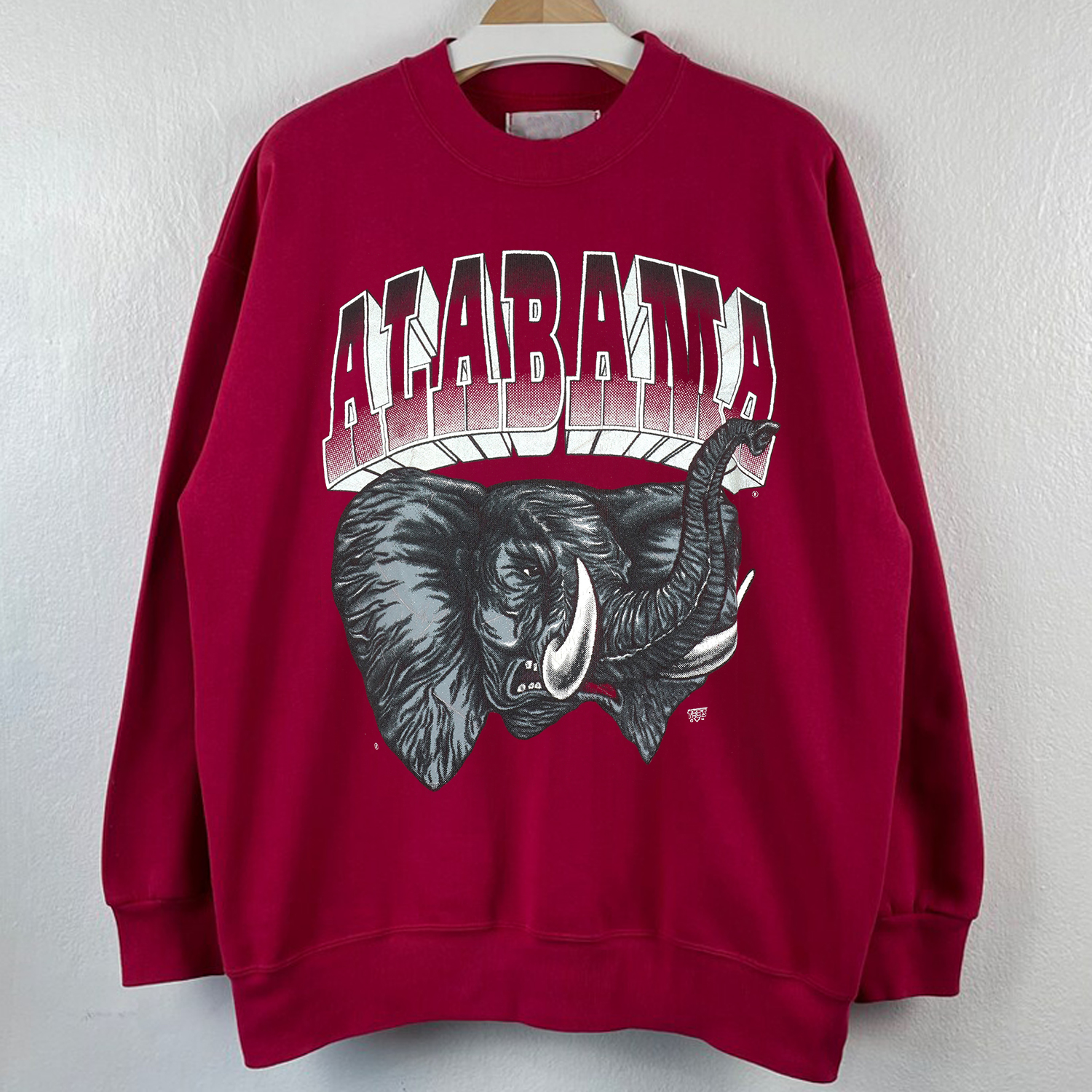 Feel The Comfort with NCAA - Alabama Crimson Tide Crew Neck Sweatshirt by Tultex