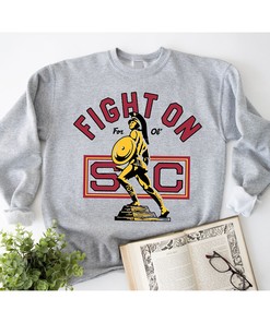 Fight On for Ol' SC Vintage Tommy Trojan Tee Shirt - NCAA Sportswear