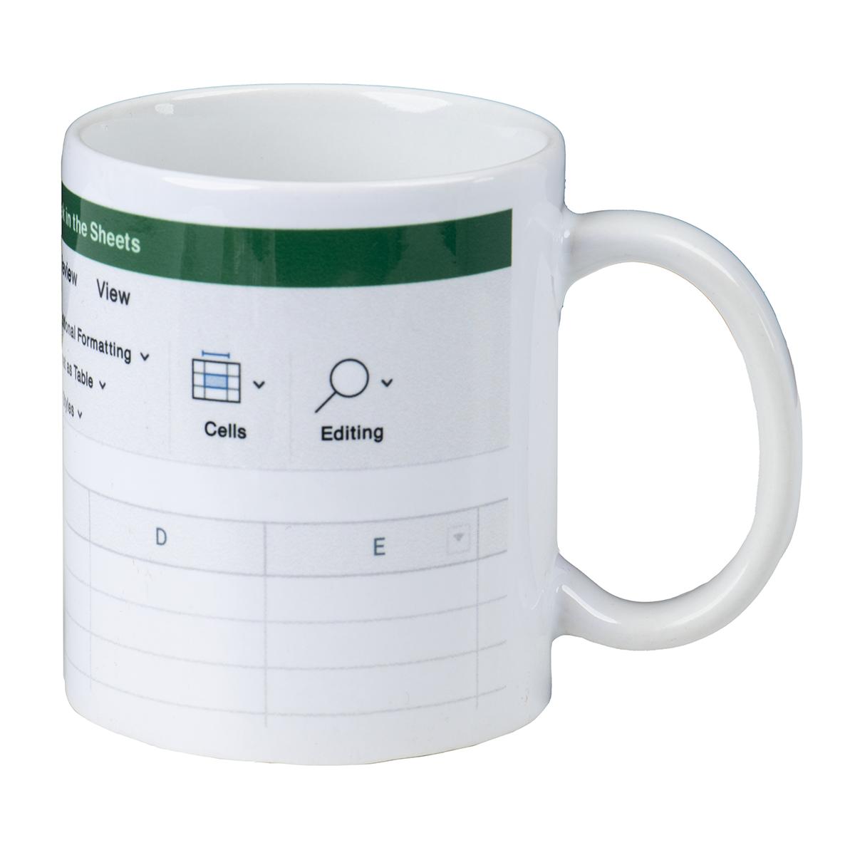 Freak in the Sheets Mug - Funny Coffee Mug for Excel Geeks and Accountants
