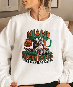 Gator Bowl 2000 Football Miami Hurricanes Shirt - Vintage NCAA Sweatshirt Hoodie