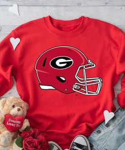 Georgia Bulldogs College Helmet Logo Tee - NCAA Apparel for Youth