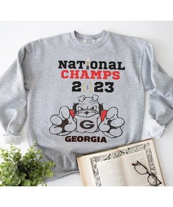 Georgia Bulldogs National Champs 2023 Tee - NCAA Apparel for Fans