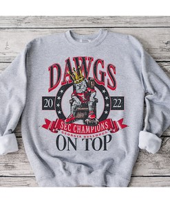 Georgia Bulldogs SEC Champs 2022 T-Shirt - NCAA Apparel for Fans