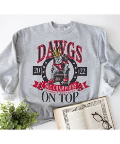 Georgia Bulldogs SEC Champs 2022 T-Shirt - NCAA Apparel for Fans