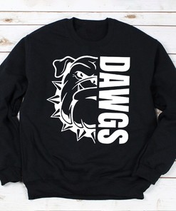 Georgia Bulldogs School Spirit Dawgs T-Shirt - NCAA Apparel for Fans