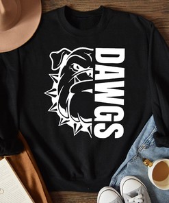Georgia Bulldogs School Spirit Dawgs T-Shirt - NCAA Apparel for Fans