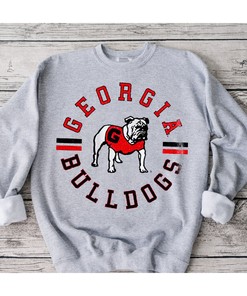 Georgia Bulldogs Vintage Style College Football Playoff 2023 Tee - NCAA Apparel for Fans