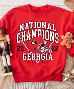 Georgia Football 2022 National Champs Tee - NCAA Apparel for Fans