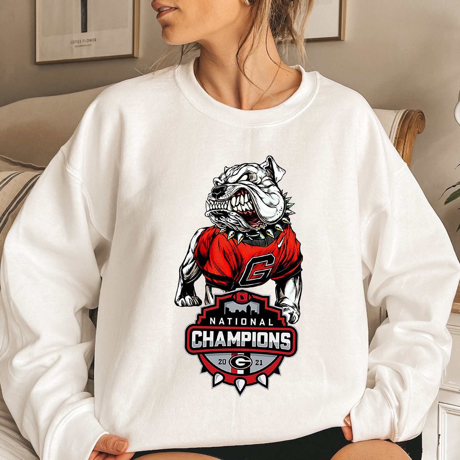 Georgia National Championship Football UGA T-Shirt - NCAA Apparel for Fans
