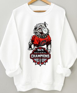 Georgia National Championship Football UGA T-Shirt - NCAA Apparel for Fans