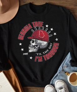 Georgia True 'Til The Day I'm Through T-Shirt - NCAA Apparel for Fans